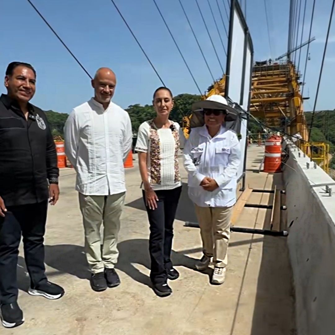 Presidenta Claudia Sheinbaum en Chiapas. Foto: Gobierno de México